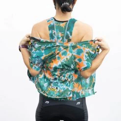 MORETTI Women's Hurricanes X Mack Tie Dye Bib