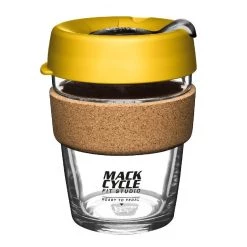 Mack Cycle KeepCup Re-usable Glass Cup - Brew Series - 12oz MACK CYCLE COLLECTIONS