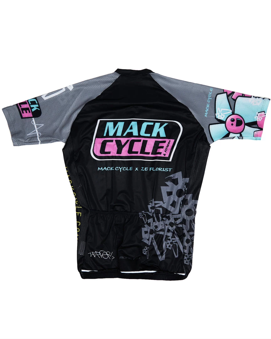 MORETTI Mack Cycle X ZeFlorist - Men's Jersey 2 MORETTI Mack Cycle X ZeFlorist - Men's Jersey