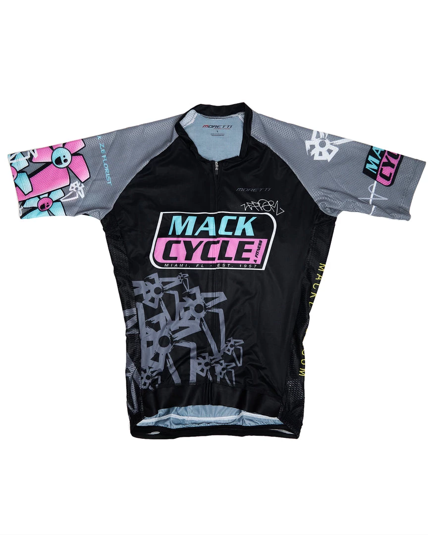 MORETTI Mack Cycle X ZeFlorist - Men's Jersey 1 MORETTI Mack Cycle X ZeFlorist - Men's Jersey