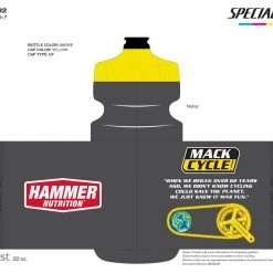 Mack Cycle & Fitness Sales 35 Mack Cycle Mack X Hammer Save The Earth 22oz Purist Bottle