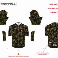 JERSEYS Women's Happy Riding Castelli Aero Race 6.0 Jersey