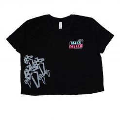 Mack Cycle & Fitness Mack Cycle X ZeFlorist - Women's Flowy Cropped Tee