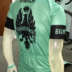 Bianchi Team Celeste Short Sleeve Cycling Jersey