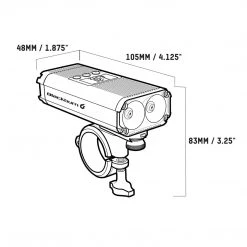 Blackburn Countdown 1600 Front Bike Light