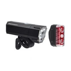 LIGHT COMBOS Blackburn Dayblazer 1500 Front + Dayblazer 65 Rear Bike Light Combo Set