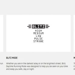 LIGHT COMBOS Blackburn Dayblazer 550 Front + Dayblazer 65 Rear Bike Light Set