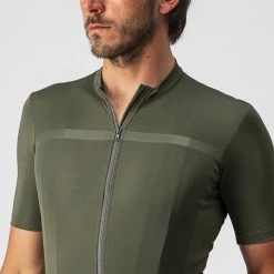 Castelli Classifica Short Sleeve Full-Zip Cycling Jersey JERSEYS