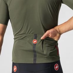 Castelli Classifica Short Sleeve Full-Zip Cycling Jersey JERSEYS