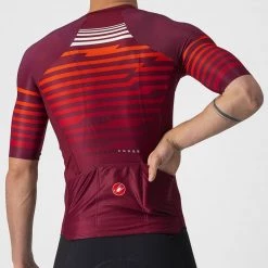 JERSEYS Castelli Climber's 3.0 Full-Zip Short Sleeve Cycling Jersey