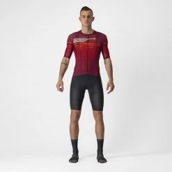 JERSEYS Castelli Climber's 3.0 Full-Zip Short Sleeve Cycling Jersey