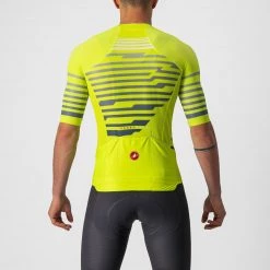 JERSEYS Castelli Climber's 3.0 Full-Zip Short Sleeve Cycling Jersey
