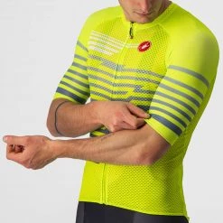 JERSEYS Castelli Climber's 3.0 Full-Zip Short Sleeve Cycling Jersey