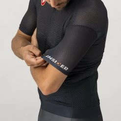JERSEYS Castelli Insider Full Zip Short Sleeve Cycling Jersey