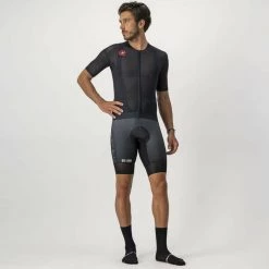 JERSEYS Castelli Insider Full Zip Short Sleeve Cycling Jersey