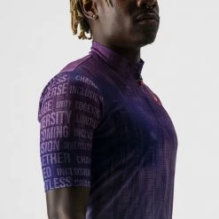 JERSEYS Castelli Ride With Reggie Men's Full-Zip Short Sleeve Cycling Jersey