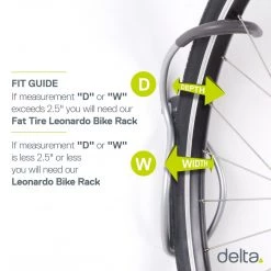 DELTA Leonardo Bike Wall Mount