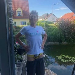 ROCKET SCIENCE Mack Cycle Men's Yellow Swimmies