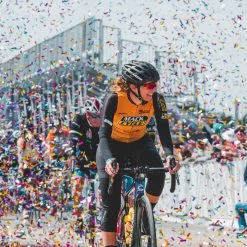 MORE+LIFE JERSEYS Women's Orange Bowl Cycling Jersey