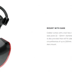 Knog Mid Cobber Rear Bike Light TAIL LIGHTS