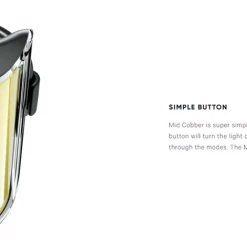 LIGHT COMBOS Knog Mid Cobber Twinpack Bike Light Set