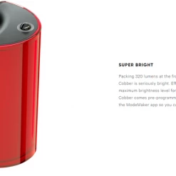 LIGHT COMBOS Knog Mid Cobber Twinpack Bike Light Set