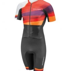 TRIATHLON SUITS Louis Garneau Men's Tri Course LGNeer Short Sleeved Triathlon Suit