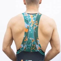 Mack Cycle & Fitness Men's Hurricanes X Mack Tie Dye Cycling Kit Bundle (Bibs/Jersey)