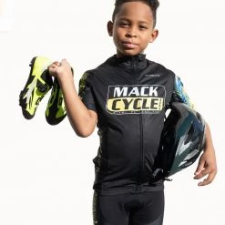 MORETTI JERSEYS Mack Cycle Parrots - Kid's Cycling Jersey