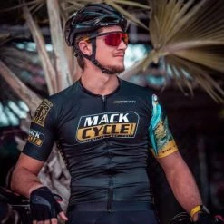 Mack Cycle & Fitness Mack Cycle Men's Parrot Cycling Jersey
