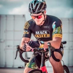 Mack Cycle & Fitness Mack Cycle Men's Parrot Cycling Bib Short