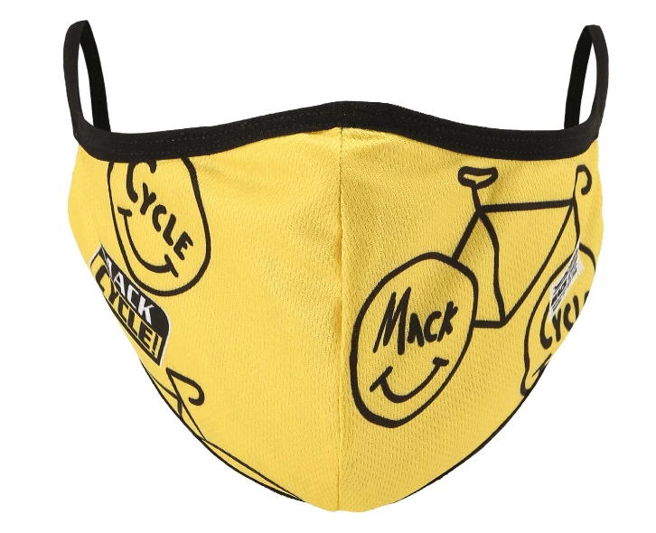 ROCKET SCIENCE Mack Cycle Happy Riding Face Mask MACK CYCLE COLLECTIONS 1 ROCKET SCIENCE Mack Cycle Happy Riding Face Mask MACK CYCLE COLLECTIONS