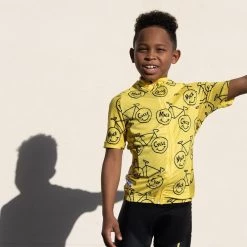 Mack Cycle & Fitness Kid's Happy Riding Cycling Kit Bundle (Jersey/Shorts/Buff) JERSEYS