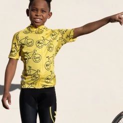 Mack Cycle & Fitness Kid's Happy Riding Cycling Kit Bundle (Jersey/Shorts/Buff) JERSEYS