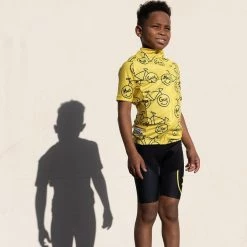 Mack Cycle & Fitness Kid's Happy Riding Cycling Kit Bundle (Jersey/Shorts/Buff) JERSEYS