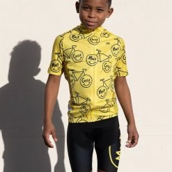 Mack Cycle & Fitness Kid's Happy Riding Cycling Kit Bundle (Jersey/Shorts/Buff) JERSEYS