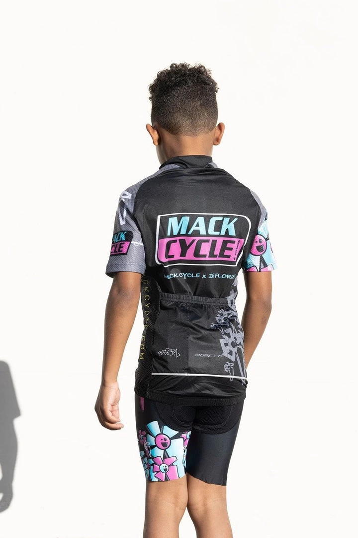 MORETTI Mack Cycle X ZeFlorist - Kid's Cycling Jersey JERSEYS 7 MORETTI Mack Cycle X ZeFlorist - Kid's Cycling Jersey JERSEYS
