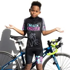 MORETTI Mack Cycle X ZeFlorist - Kid's Cycling Shorts JERSEYS