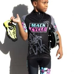 MORETTI Mack Cycle X ZeFlorist - Kid's Cycling Jersey JERSEYS 22 MORETTI Mack Cycle X ZeFlorist - Kid's Cycling Jersey JERSEYS