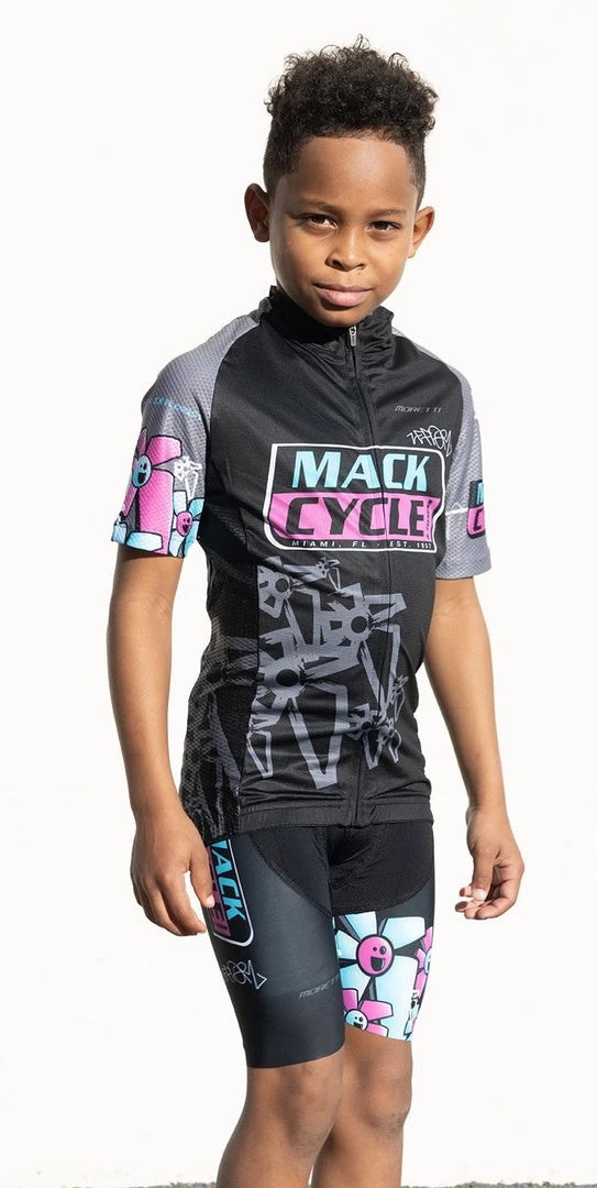 MORETTI Mack Cycle X ZeFlorist - Kid's Cycling Jersey JERSEYS 5 MORETTI Mack Cycle X ZeFlorist - Kid's Cycling Jersey JERSEYS