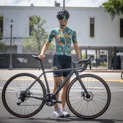 Mack Cycle & Fitness Women's Hurricanes X Mack Tie Dye Cycling Kit Bundle (Bibs/Jersey)