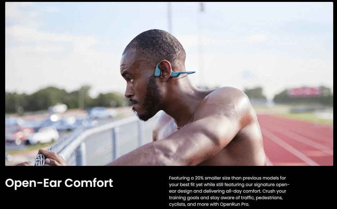 AFTERSHOKZ ELECTRONICS Shokz OpenRun Pro Wireless Headphones 6 AFTERSHOKZ ELECTRONICS Shokz OpenRun Pro Wireless Headphones