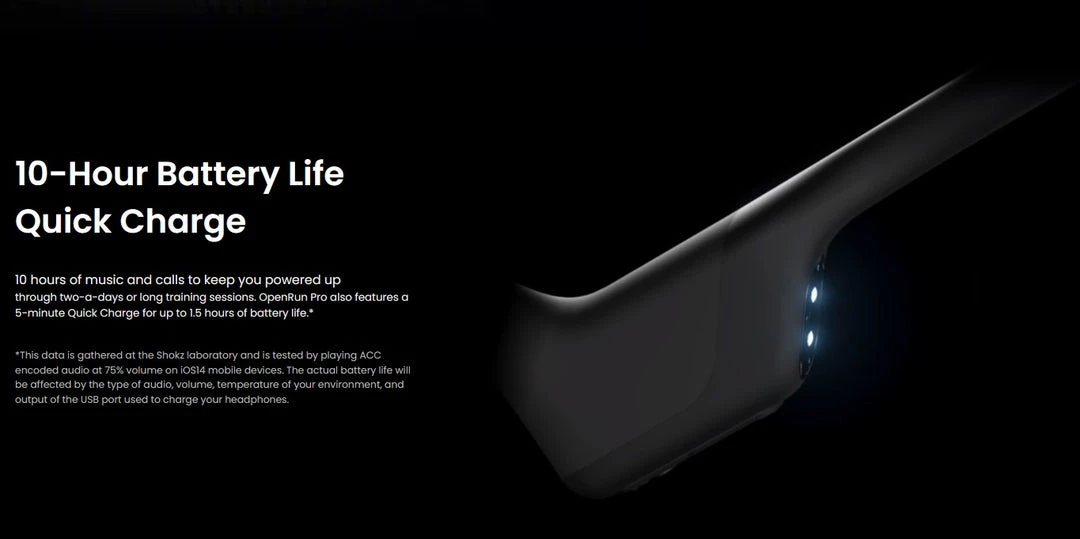 AFTERSHOKZ ELECTRONICS Shokz OpenRun Pro Wireless Headphones 8 AFTERSHOKZ ELECTRONICS Shokz OpenRun Pro Wireless Headphones