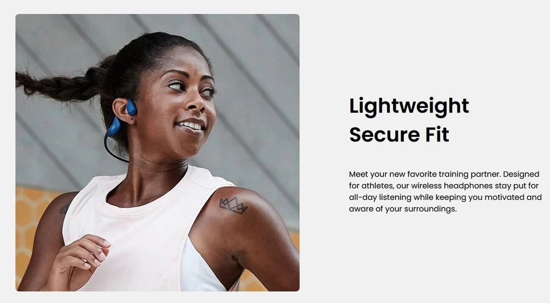 AFTERSHOKZ Shokz OpenRun Wireless Headphones ELECTRONICS 9 AFTERSHOKZ Shokz OpenRun Wireless Headphones ELECTRONICS