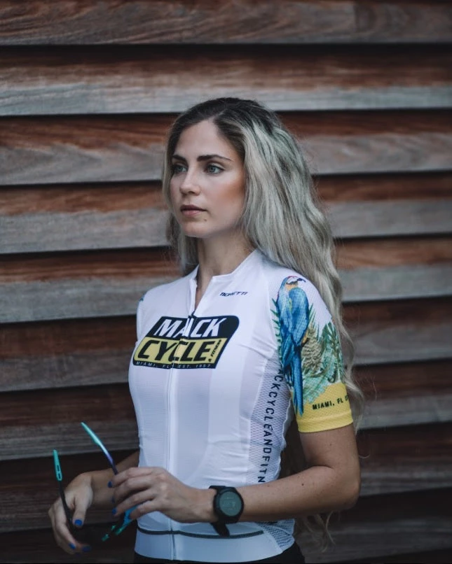 MORETTI Mack Cycle Women's Parrot Cycling Jersey 4 MORETTI Mack Cycle Women's Parrot Cycling Jersey